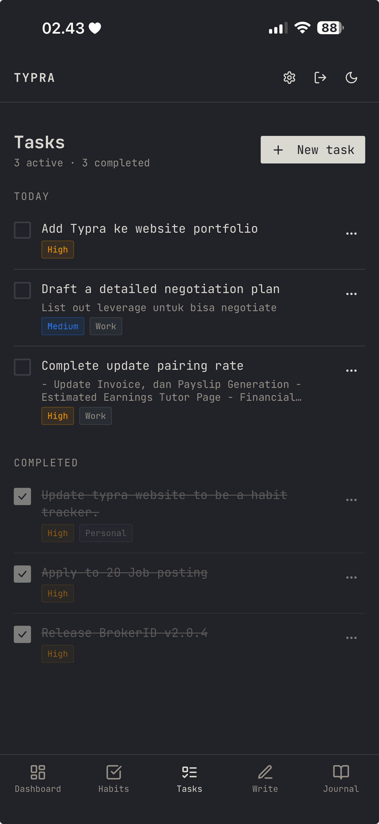 Typra screenshot 3