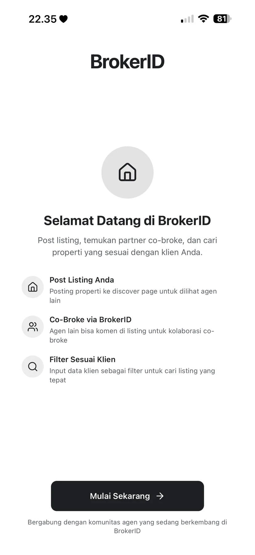 BrokerID Version 1 - Mobile, image 1 of 7