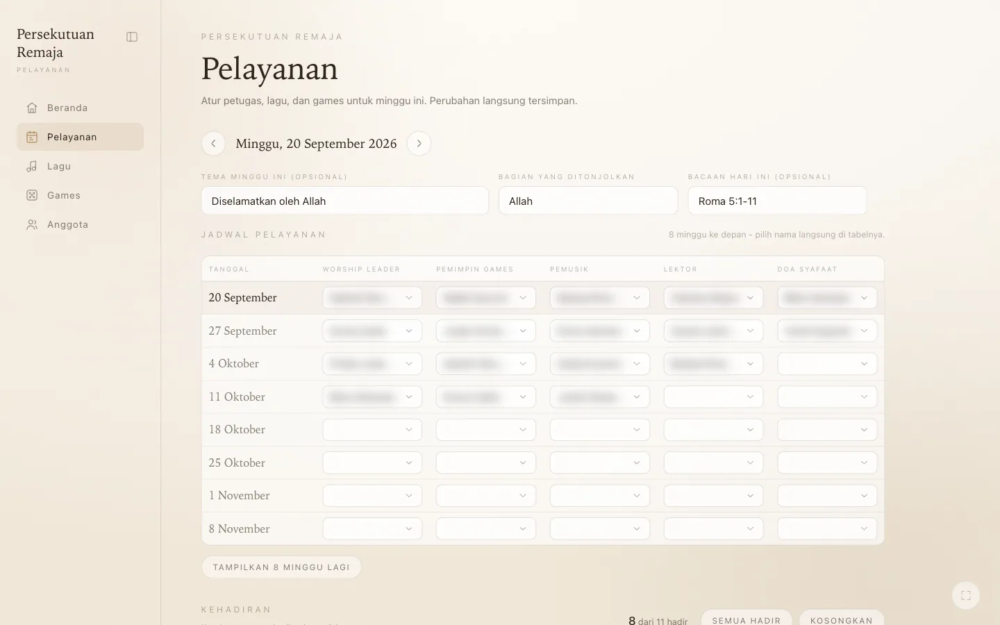 Persekutuan Remaja Screenshots, image 2 of 9